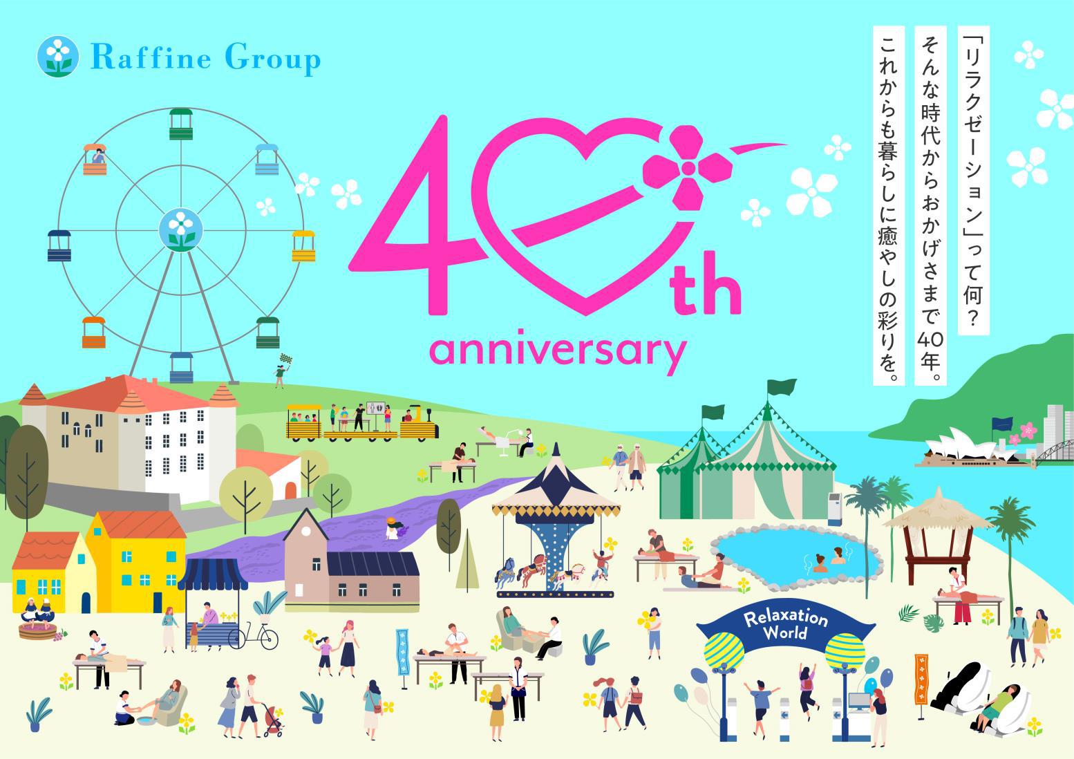 ラフィネ40周年記念